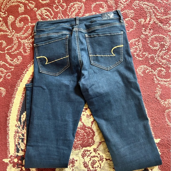 American Eagle Outfitters Dark Blue Super stretch jeggings- size 10- 31/32” - Picture 10 of 10